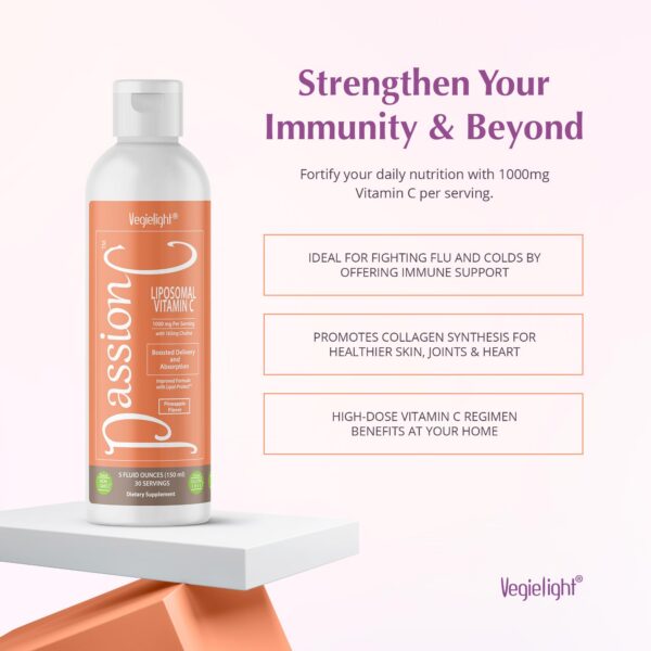 Version 1.0.0 Etiqueta VEGIELIGHT PassionC vitamina C líquida