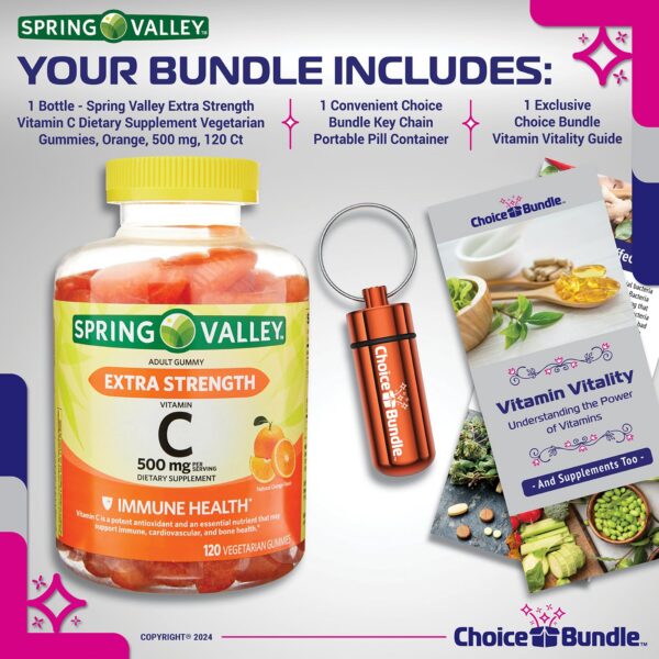 Etiqueta del producto vitamina C 500 mg