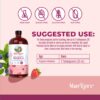 Etiqueta vitamina prenatal MaryRuth Organics sin azúcar vegana