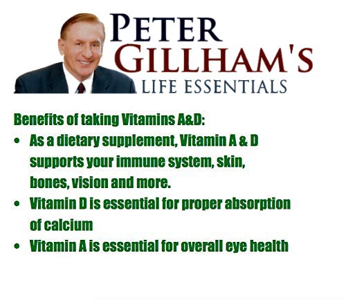 Version 1.0.0 Etiqueta vitaminas a y d peter gillham 500 cápsulas
