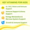 Version 1.0.0 Etiqueta detalle vitaminas halal para niños Greenfield Nutritions