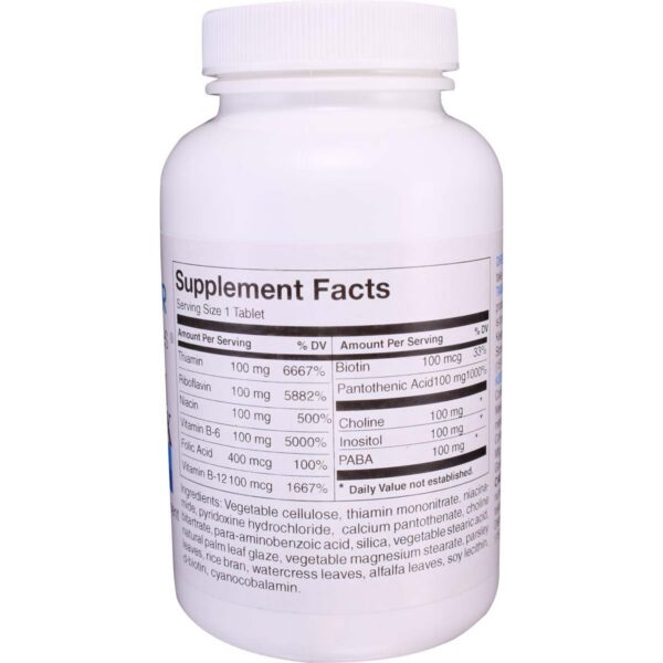 Version 1.0.0 Etiqueta de Wonder Labs B-Complex 100 tabletas