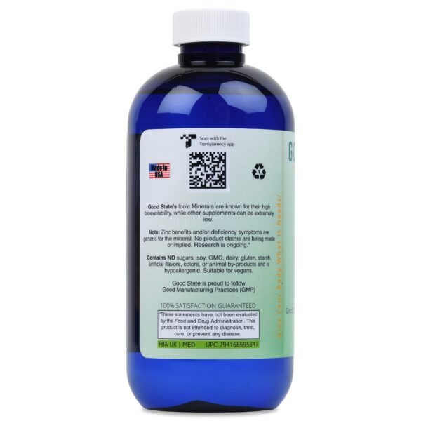 Version 1.0.0 Etiqueta del zinc líquido Good State