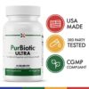 Etiquetas PurBiotic ULTRA Stop Aging Now 60 cápsulas