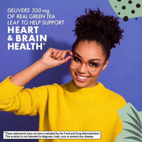 Suplemento antioxidante de té verde BlueBonnet 120 cápsulas