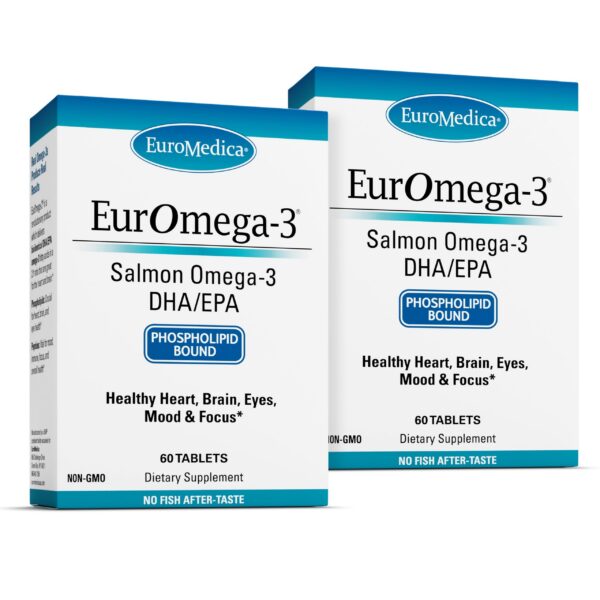 Version 1.0.0 Frente de la etiqueta EurOmega-3 EuroMedica