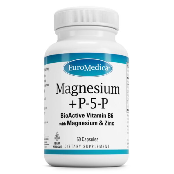 EuroMedica Magnesium + P-5-P frasco
