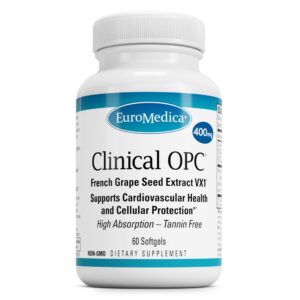 Euromedica OPC suplemento cardiovascular y enfoque 60 cápsulas