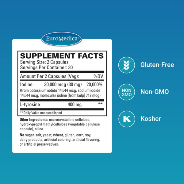 Botella de Euromedica Thyroid Care