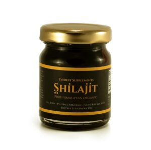 Shilajit Himalaya puro - etiqueta frontal