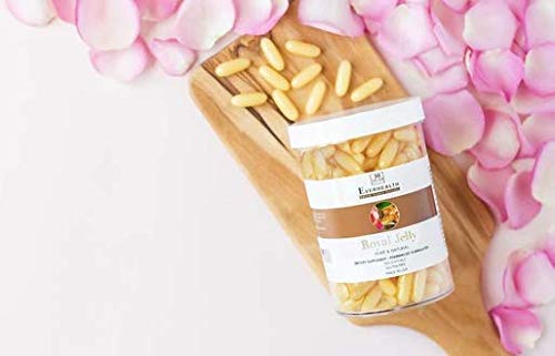 Vista lateral de la caja EVERHEALTH jalea real