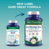 Etiqueta de ingredientes de EverStrong Blue