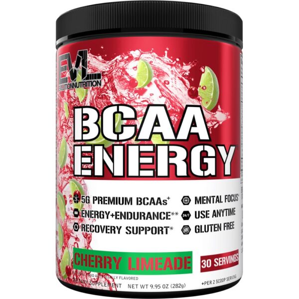 Frasco EVL BCAA Polvo sabor Cherry Limeade