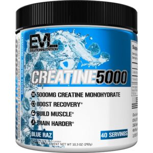 Version 1.0.0 EVL Creatine 5000 frasco frontal