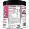 Etiqueta de EVL Creatine Energy con información de ingredientes