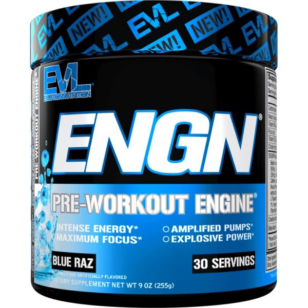 Frente de EVL ENGN Pre Workout