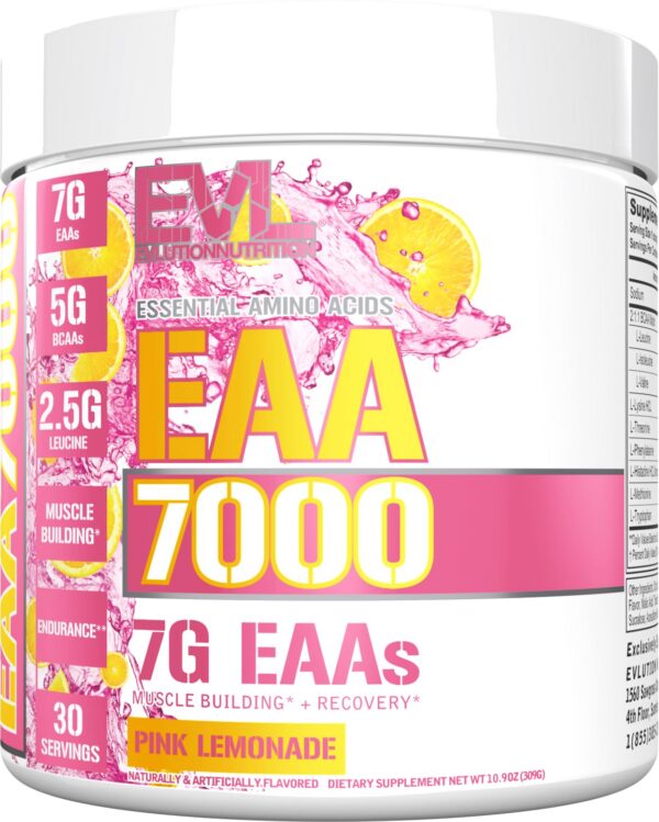 Polvo EVLUTION EAA7000 pre y post-entrenamiento