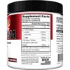 Version 1.0.0 Etiqueta de ingredientes EVL Lean BCAA