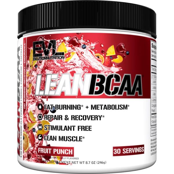 Version 1.0.0 EVL Lean BCAA sin estimulantes frasco