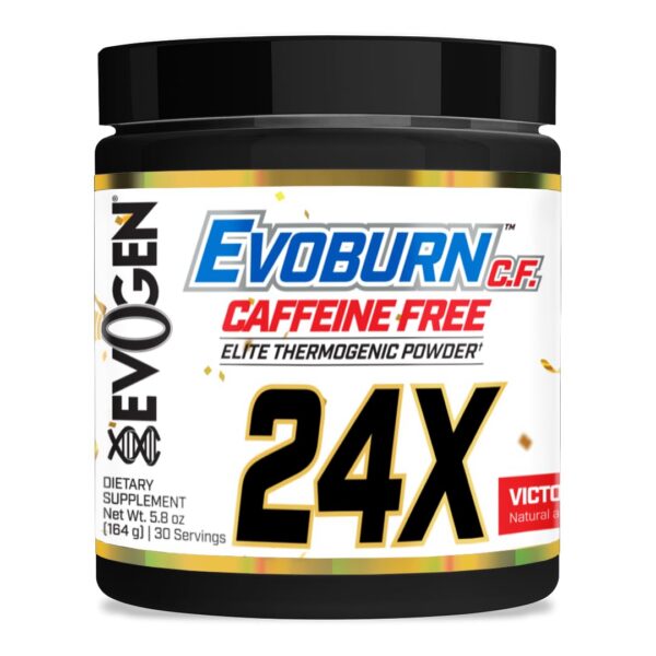 Frasco Evogen Evoburn sin cafeína 9.6 oz