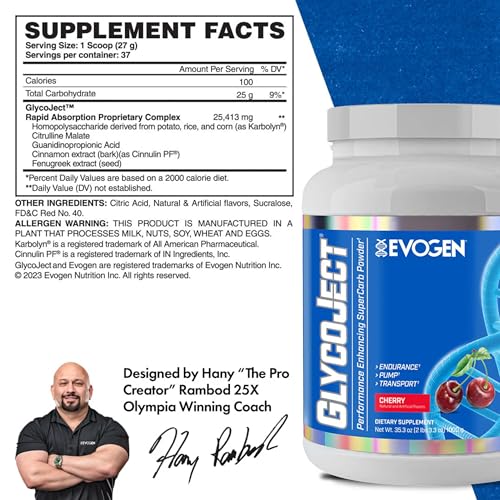 Version 1.0.0 Polvo GlycoJect preparado para servir