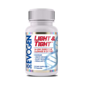 Envase Evogen Light & Tight para limpieza y desintoxicación