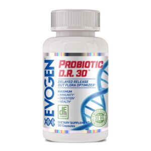 Evogen Probiótico D.R. 30 caja suplemento intestinal salud