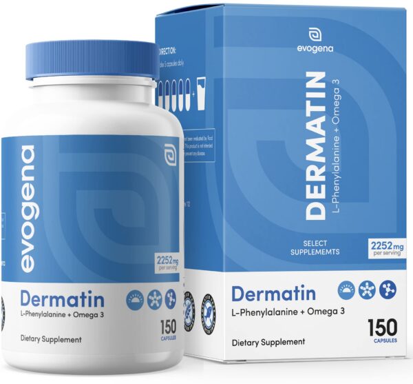 Frasco de Evogena Dermatin