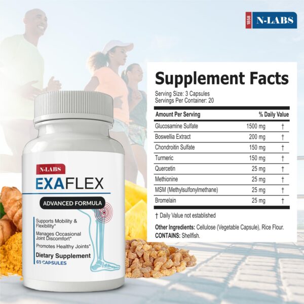 Etiqueta ExaFlex articulaciones