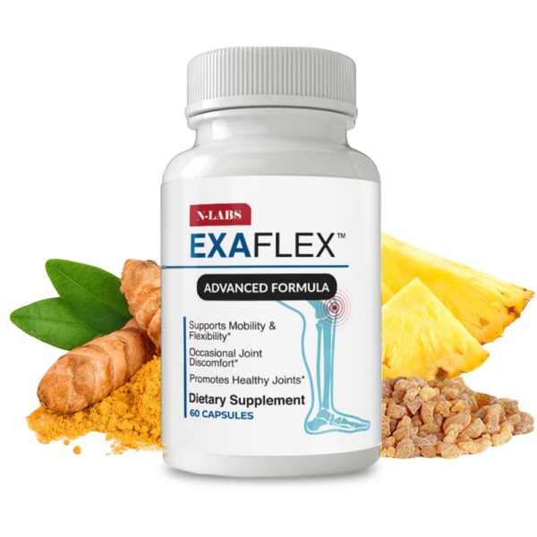 Frasco ExaFlex glucosamina condroitina MSM