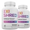 Version 1.0.0 Cápsulas Exi Shred Fórmula Avanzada en envase