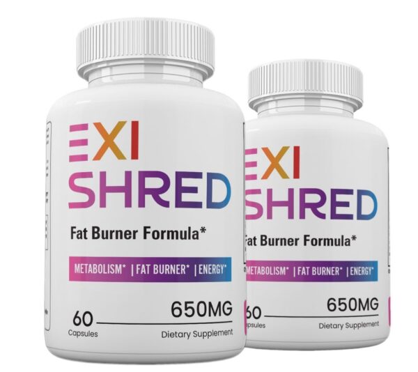 Version 1.0.0 Cápsulas Exi Shred Fórmula Avanzada en envase