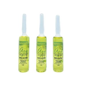 Extracto de ajo Laziosilk ampollas para cuidado capilar