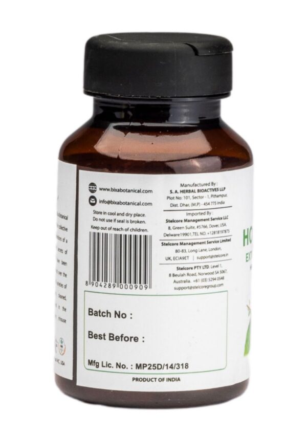 Version 1.0.0 Extracto Albahaca Santa Tulsi capsulas bixa BOTANICAL 450mg