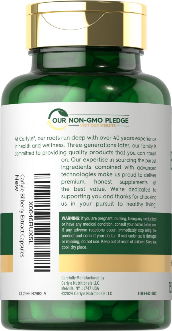 Extracto de arándano cápsulas vegetarianas