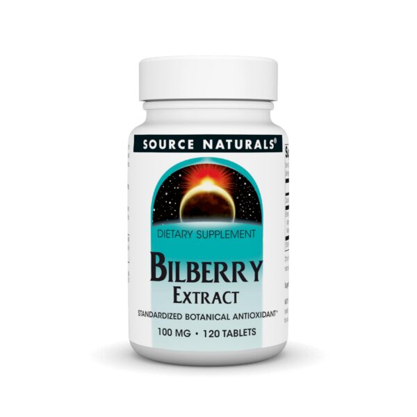 Version 1.0.0 Extracto de Arándano Source Naturals en frasco