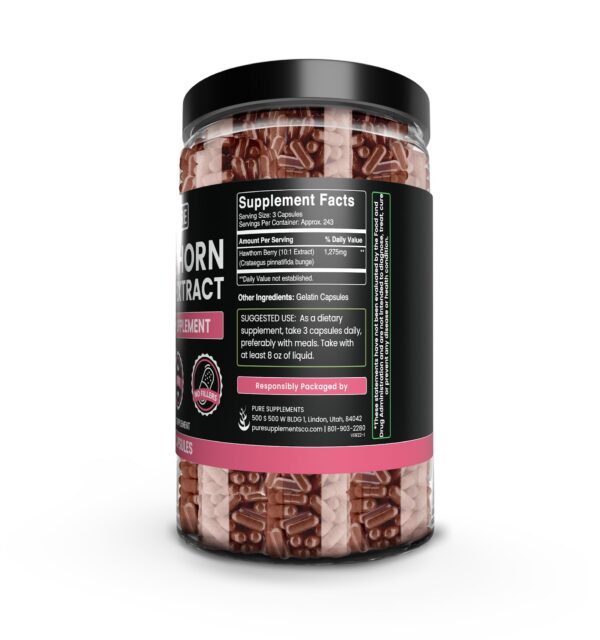 Version 1.0.0 Extracto baya de espino cápsulas sin rellenos ni aditivos