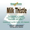 Extracto cardo mariano 500 mg en cápsulas vegetales Good State