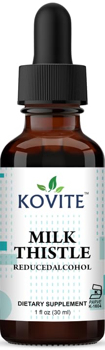 Extracto Cardo Mariano Kovite Alcohol Reducido botella 1 oz