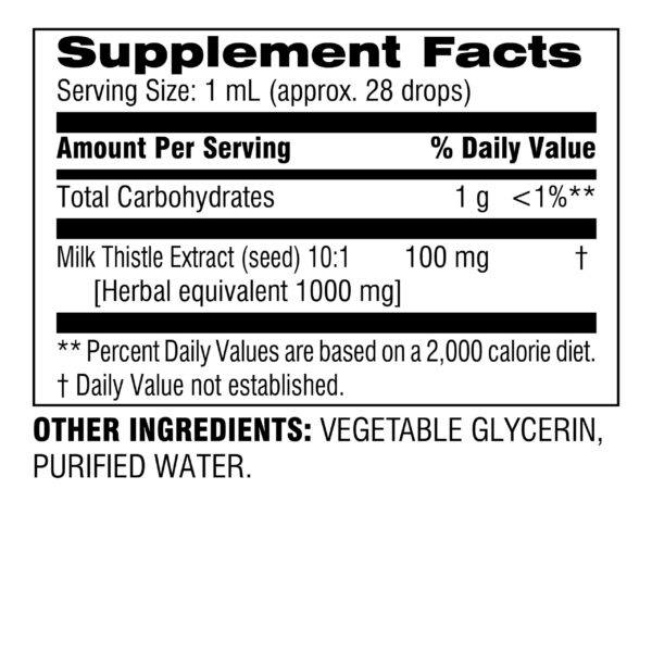 Version 1.0.0 Extracto de cardo mariano para salud hepática natural