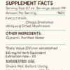 Extracto de Chaga para apoyo inmunológico