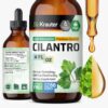 Botella de extracto de cilantro detox BioKrauter 4 oz