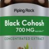 Extracto cohosh negro Piping Rock envase 100 cápsulas 700mg