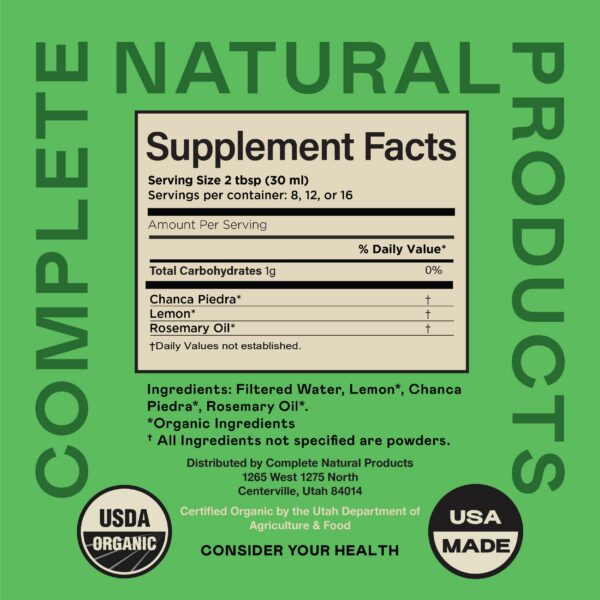 Extracto concentrado Chanca Piedra natural para limpieza