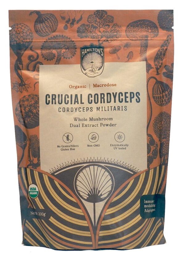 Version 1.0.0 Extracto de polvo de Cordyceps orgánico Hamilton’s