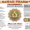 Version 1.0.0 Etiqueta extracto Cranesbill HawaiiPharm natural