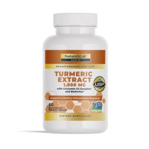 Version 1.0.0 Extracto de cúrcuma Nature's Lab cápsulas 1000mg con curcumina