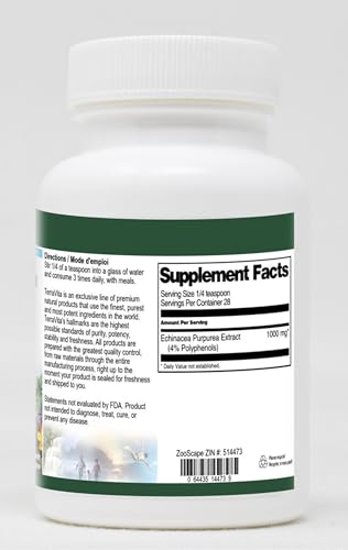 Extracto de equinácea polvo 1 onza TerraVita