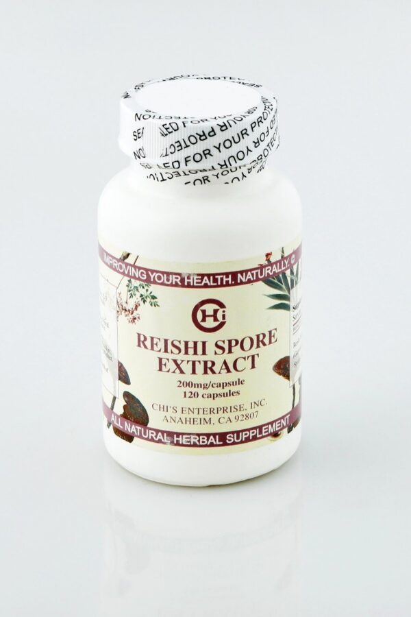 Version 1.0.0 Extracto espora reishi 120 cápsulas Chi's Enterprise suplementación natural