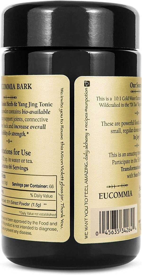 Version 1.0.0 Extracto Eucommia tradicional Taoísta Sun Potion